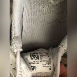 New Balance gray athletic shoes